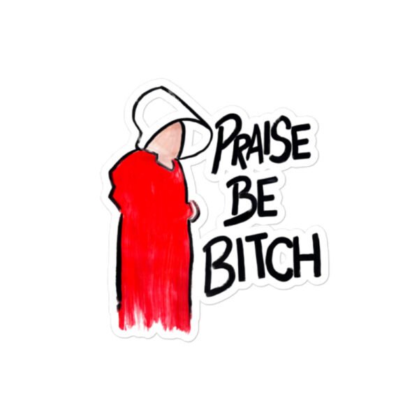 Praise Be Bubble-free stickers - Image 2