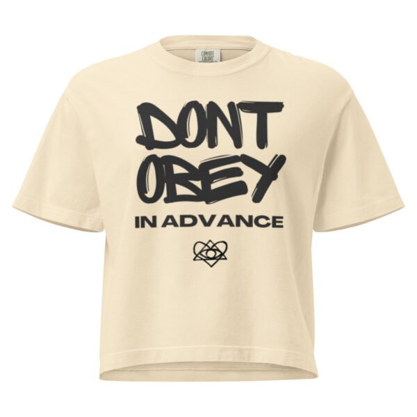 DONTOBEY Women’s heavyweight boxy tee - Image 5