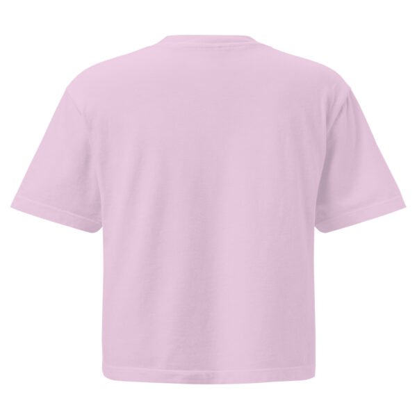 DONTOBEY Women’s heavyweight boxy tee - Image 2