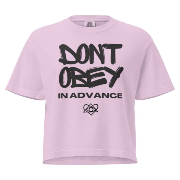 DONTOBEY Women’s heavyweight boxy tee
