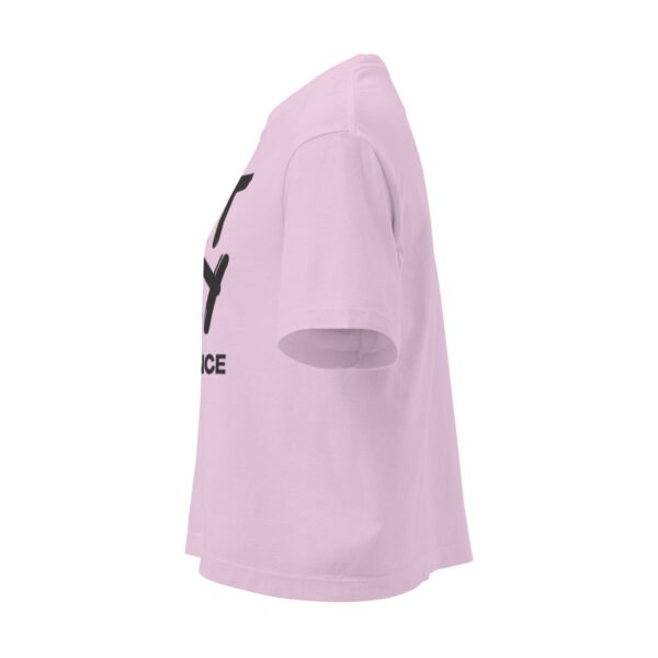 DONTOBEY Women’s heavyweight boxy tee - Image 3