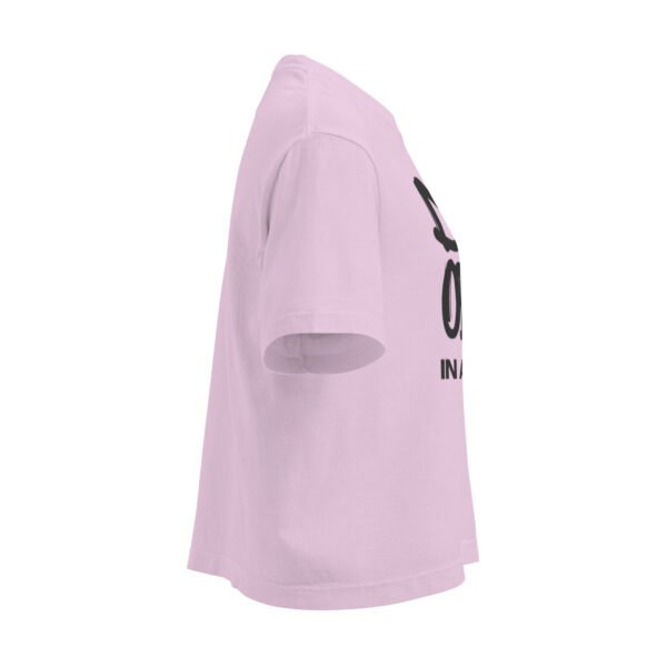 DONTOBEY Women’s heavyweight boxy tee - Image 4