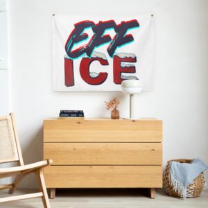 DONT OBEY EFF Ice Tapestry