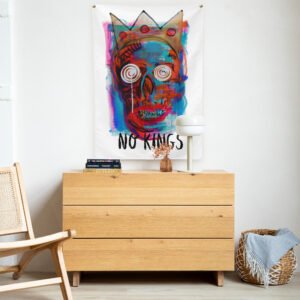 DONT OBEY No Kings Tapestry